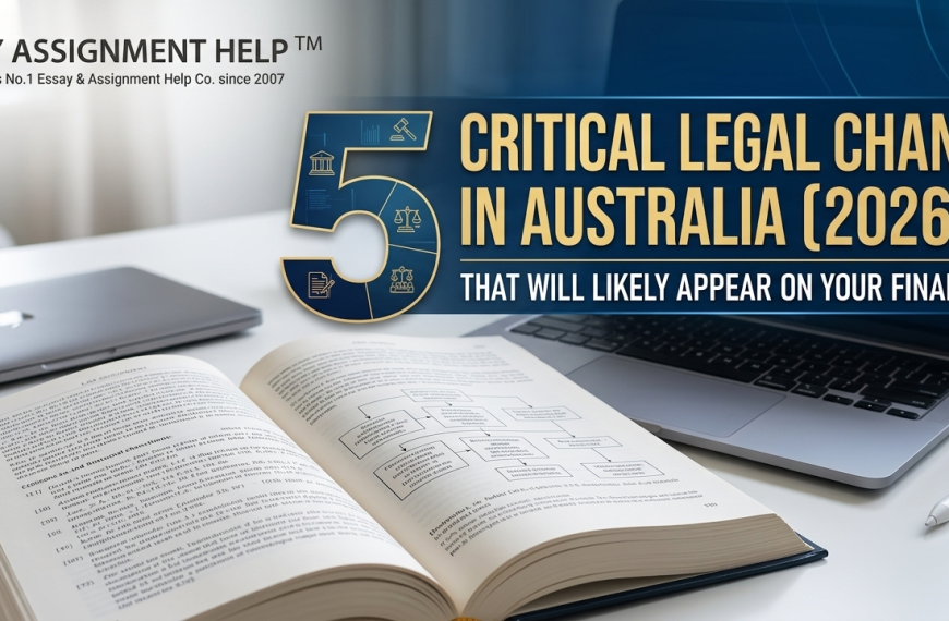 5 Critical Legal Changes in Australia (2026) That Will Likely Appear on Your Final Exams